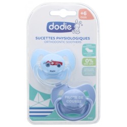 SUCETTE DUO PHYSIO 6M+ DODIE 6025600