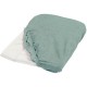 LOT DE 2 HOUSSE MATELAS A LANGER VERT SAUGE 156071