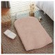 LOT DE 2 HOUSSES DE MATELAS A LANGER NOISETTE 1560