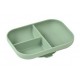 ASSIETTE COMPARTIMENTEE SILICONE VERT SAUGE 913549