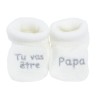 CHAUSSONS TU VAS ETRE PAPA NOVATEX 8075100