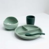 COFFRET REPAS 4PCS SILICONE SAUGE SAPIN 8530002