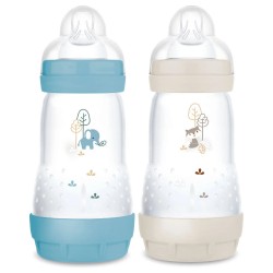 BIBERON EASY START AC 260ML LOT DE 2 OCEAN SABLE