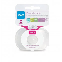 BOUT DE SEINS SILICONE TAILLE M MAM 6329774