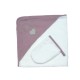 SORTIE DE BAIN + GANT DODO ROSE GALATEXE DODO106ROSE