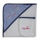 SORTIE DE BAIN + GANT FISH GALATEXE FISH106