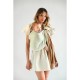 ECHARPE SANS NOEUD CAPPUCCINO PISTACCHIO PESN8384-