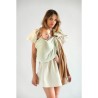 ECHARPE SANS NOEUD CAPPUCCINO PISTACCHIO PESN8384-