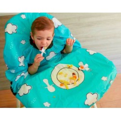 BAVOIR INTEGRAL ENFANT ET CHAISE TURQUOISE ART0200
