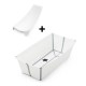 BUNDLE FLEXI BATH XL WHITE + TRANSAT 639601