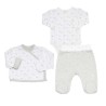 KIT 3 PCS GRIS 3M BODY + PANTALON + VESTE 8073028