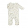 PYJAMA COTON ZIP AOP ECRU 3M NOVATEX 8102355