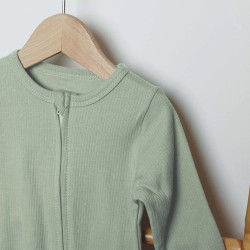 PYJAMA COTON ZIP SAUGE 6M NOVATEX 8102348