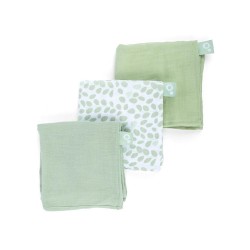 SET 3 LANGE LOVELY MINI LEAVES GREEN 34001002