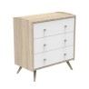 COMMODE 3 TIROIRS ACCESS BOIS BLANC SAUTHON KG161A