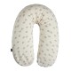 COUSSIN DE MATERNITE JERSEY GRIS NID D ABEILLE