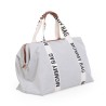 MOMMY BAG LARGE SIGNATURE CANVAS OFF WHITE CWMBBSC
