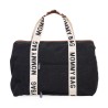 MOMMY BAG LARGE SIGNATURE CANVAS BLACK CWMBBCBL