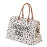 MOMMY BAG LARGE CANVAS LEOPARD CWMBBLEO