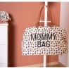 MOMMY BAG LARGE CANVAS LEOPARD CWMBBLEO