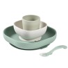 COFFRET REPAS SILICONE VERT SAUGE BEABA 913592