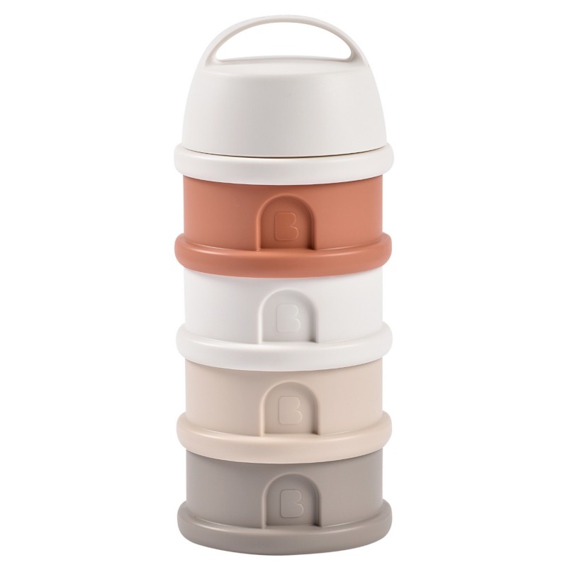 BOITE DOSEUSE 4CPTS COTTON TERRACOTTA BEABA 911728