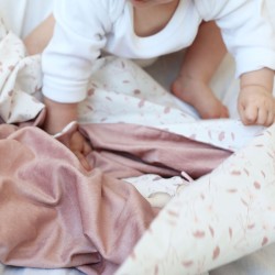 COUVERTURE ROSE ET LILI 75X100CM NOVATEX 8429004