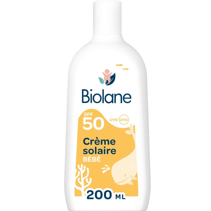 CREME SOLAIRE 200ML BIOLANE BCS200
