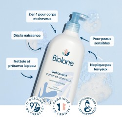 GEL LAVANT C ET C 750ML EXP BIOLANE BGLC750EXP