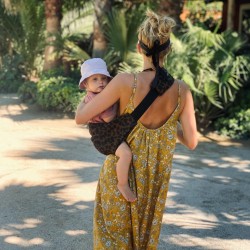 TODDLER CARRIER LEOPARD PRINT BROWN WILDRIDE 2510005