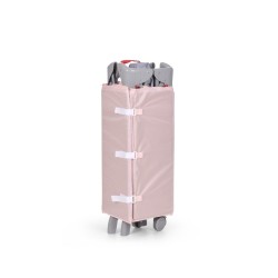LIT PLIANT COMPLET ROSE INNOVACIONES MS 630228